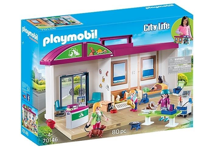 Playmobil Przenośna Klinika dla Zwierząt 71715 