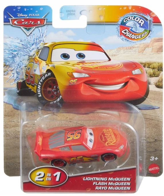 Cars On The Road Color Changers Auta Samochód Lightening McQueen JHG25