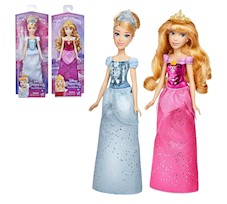 Disney Księżniczki Zestaw Lalka Kopciuszek + Aurora Śpiąca Królewna F0897+F0899