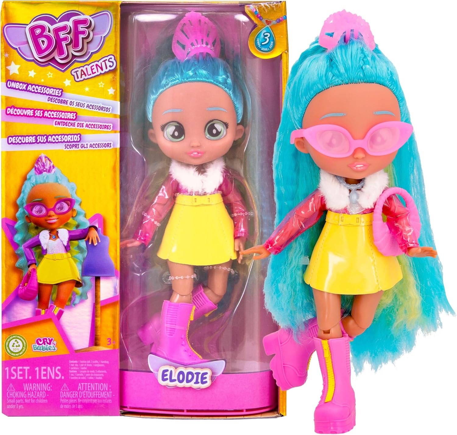 Cry Babies Lalka BFF Talents Elodie 913110