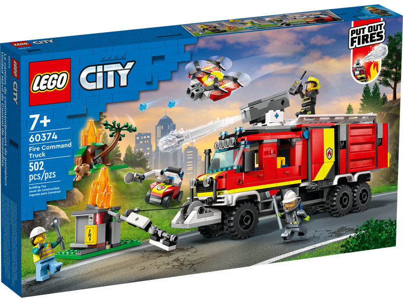 LEGO City Terenowy pojazd straży pożarnej 60374