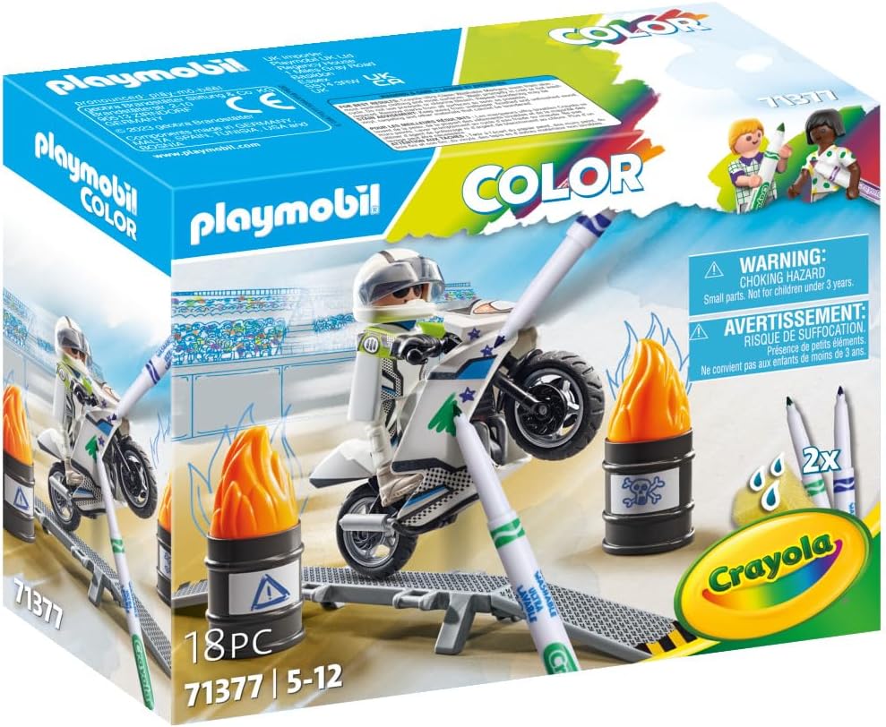 Playmobil Color Motocykl 71377