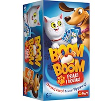 Trefl Gra rodzinna Boom Boom Psiaki i kociaki 01909