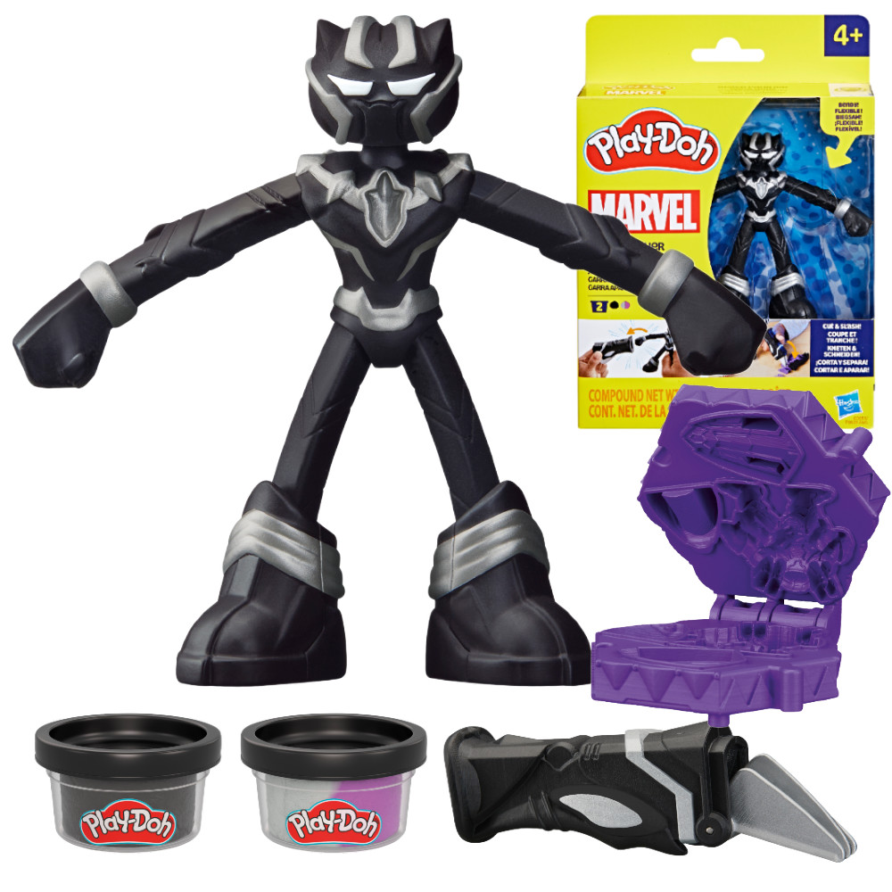 Play-Doh Marvel Ciastolina Zestaw Czarna Pantera Tnące Pazury G0055