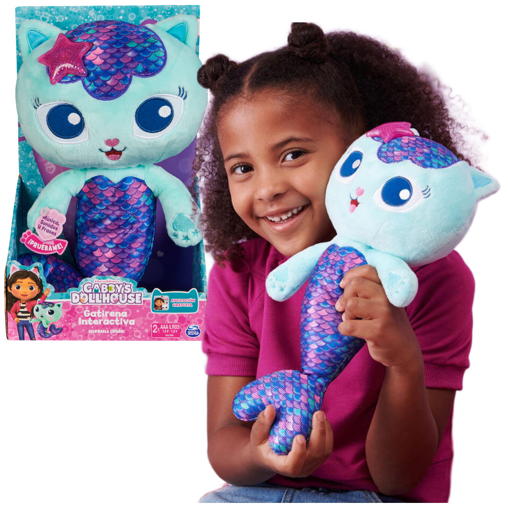 Koci Domek Gabi Interaktywna Maskotka Syrenkotka 35 cm