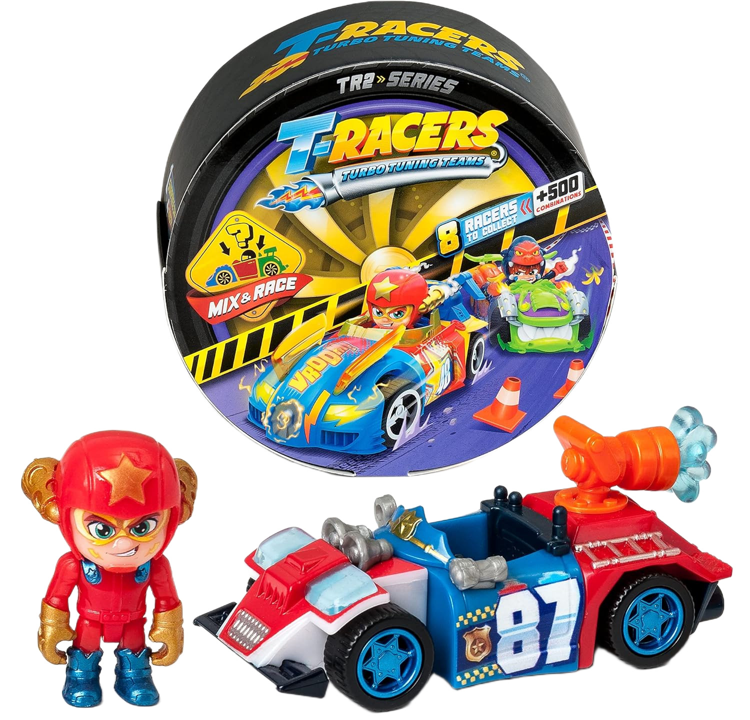T-Racers Mix&Race Turbo Tuning Teams Samochodzik Niespodzianka seria 2 16794