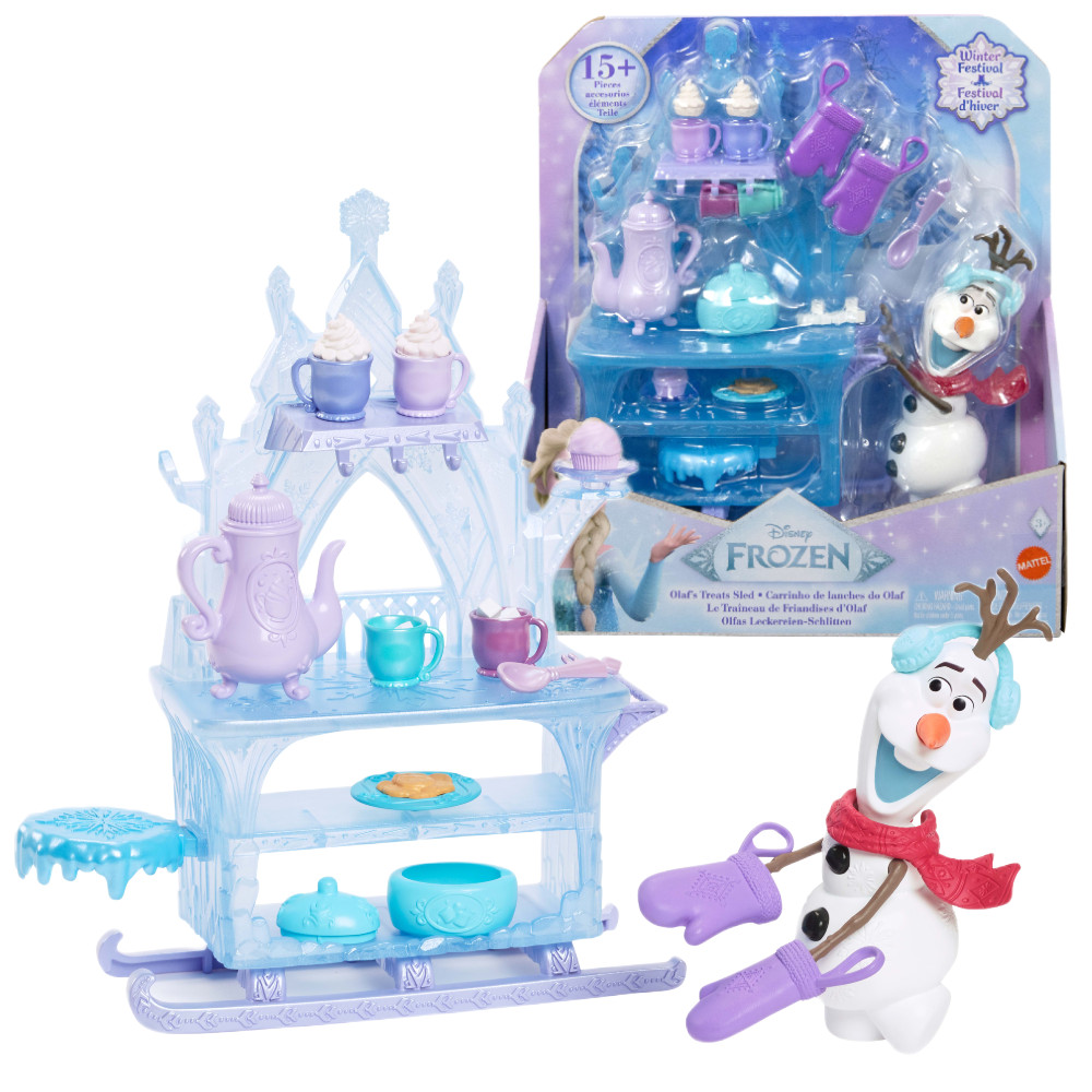 Kraina Lodu Frozen Zimowy Festiwal Sanki z Pysznościami Olafa JBG55