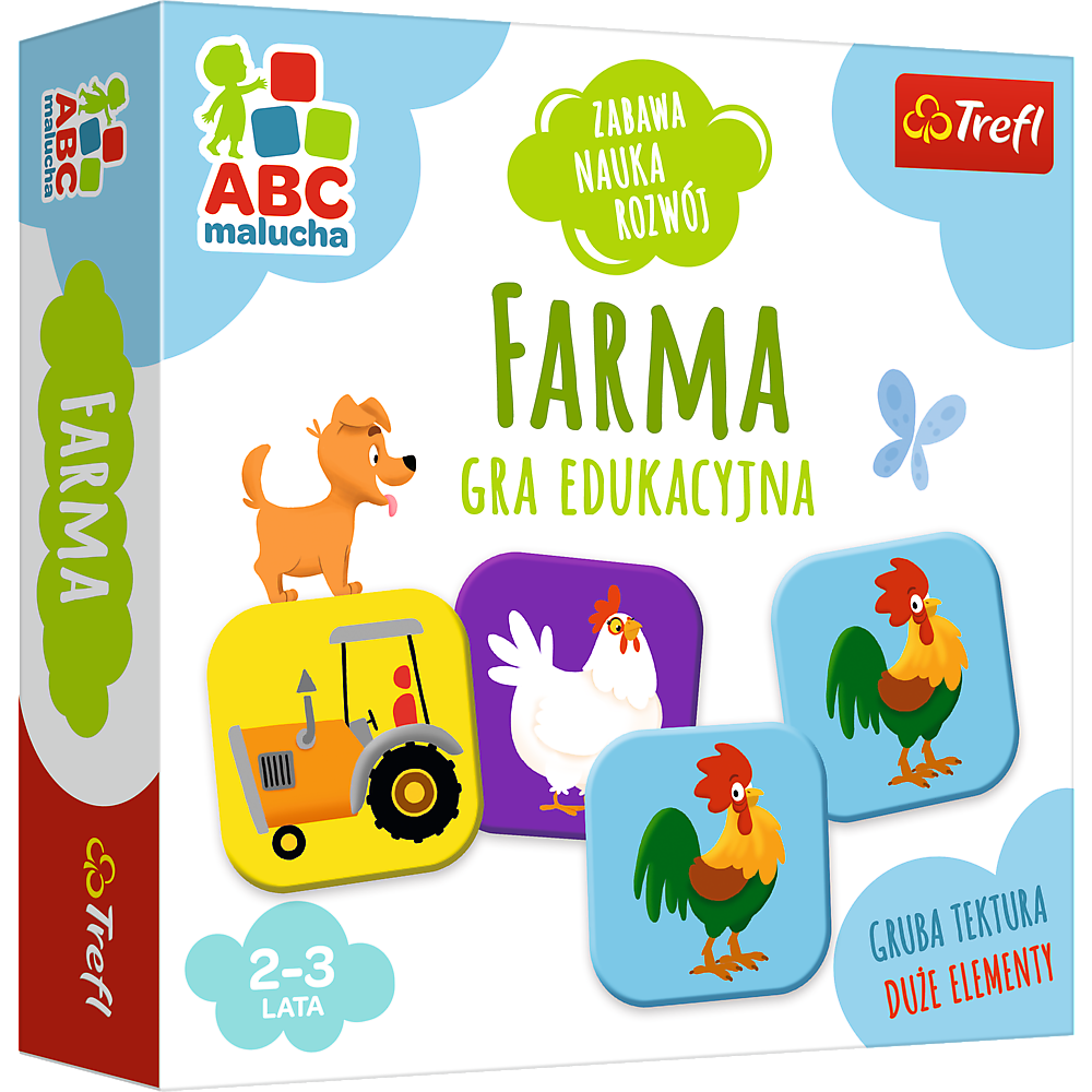 Trefl Gra ABC Malucha Farma 01944