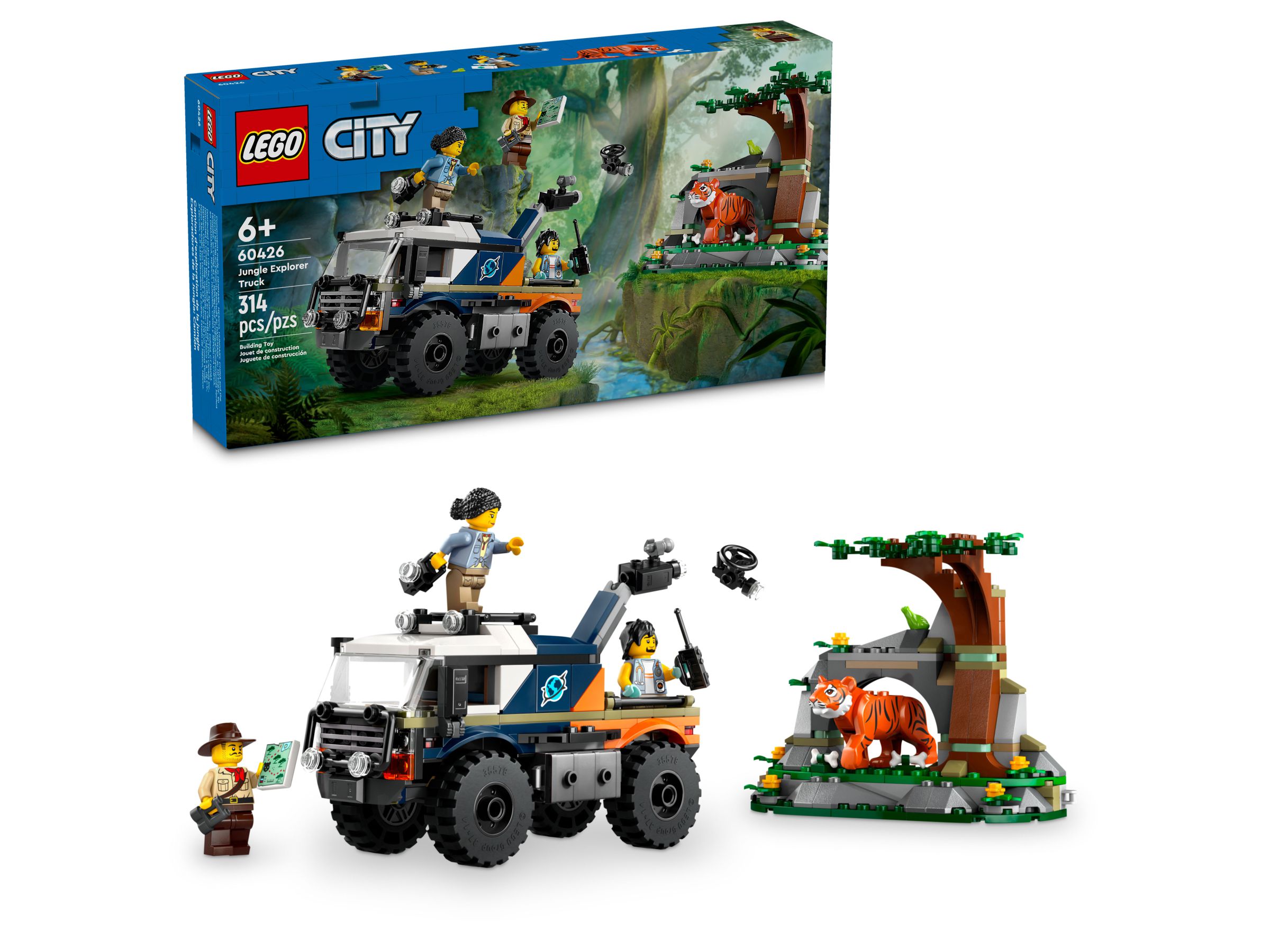 LEGO City Terenówka badacza dżungli 60426