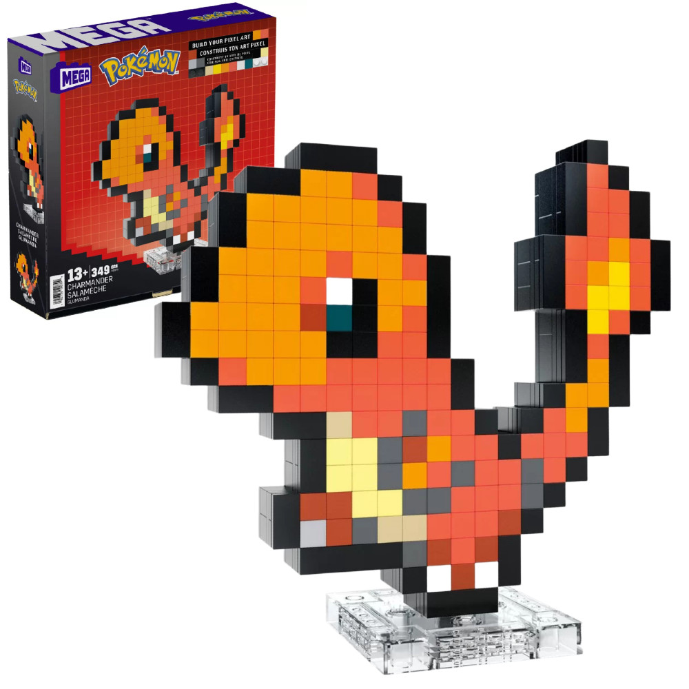 Mega Pokemon Pixel Charmander 349 el HTH7