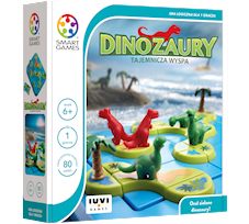 Smart Games Magnetyczna Gra Logiczna Dinozaury Tajemnicza Wyspa 970225