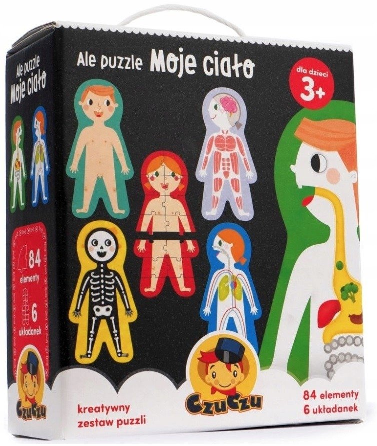 CzuCzu Ale puzzle Moje ciało 49016