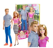 Barbie Zestaw Lalka Ken i Barbie DLH76