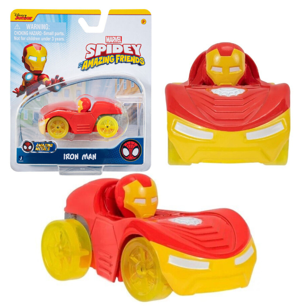 Spidey i Super Kumple Metalowy Pojazd Iron Man SNF0231