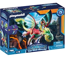 Playmobil Dragon Nine Realms: Piórka i Alex 71083