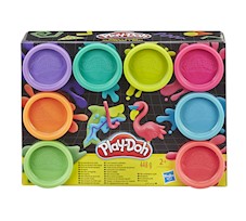 Play-Doh Ciastolina Neon 8-pak E5044-E5063 