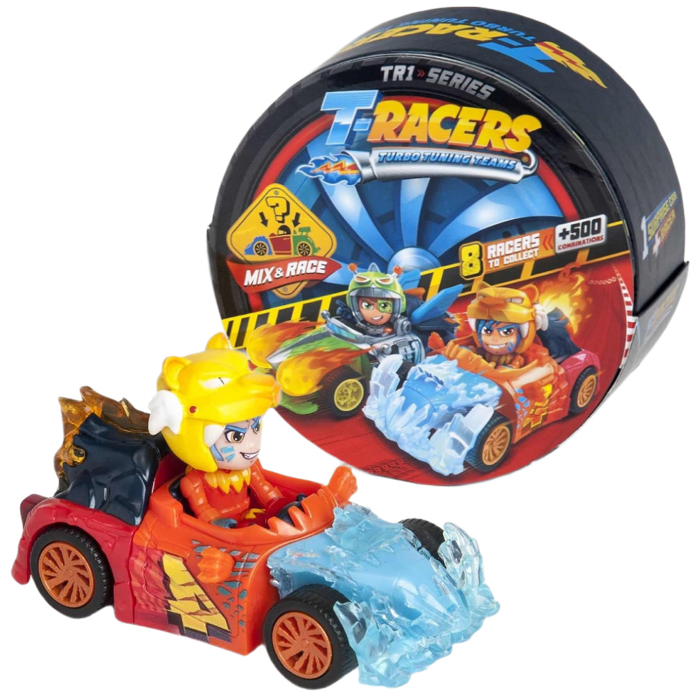 T-Racers Mix&Race Turbo Tuning Teams Samochodzik Niespodzianka seria 1 15438