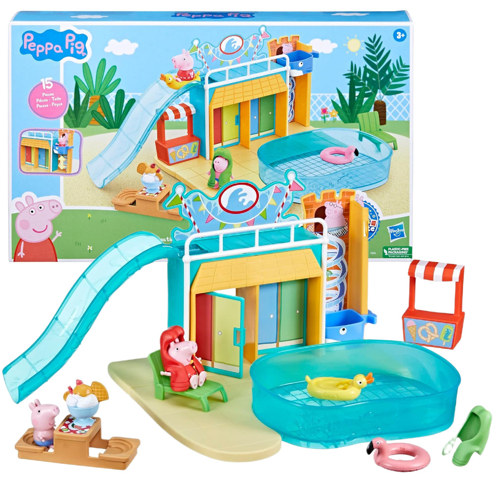 Świnka Peppa Zestaw Park wodny + 2 figurki F6295