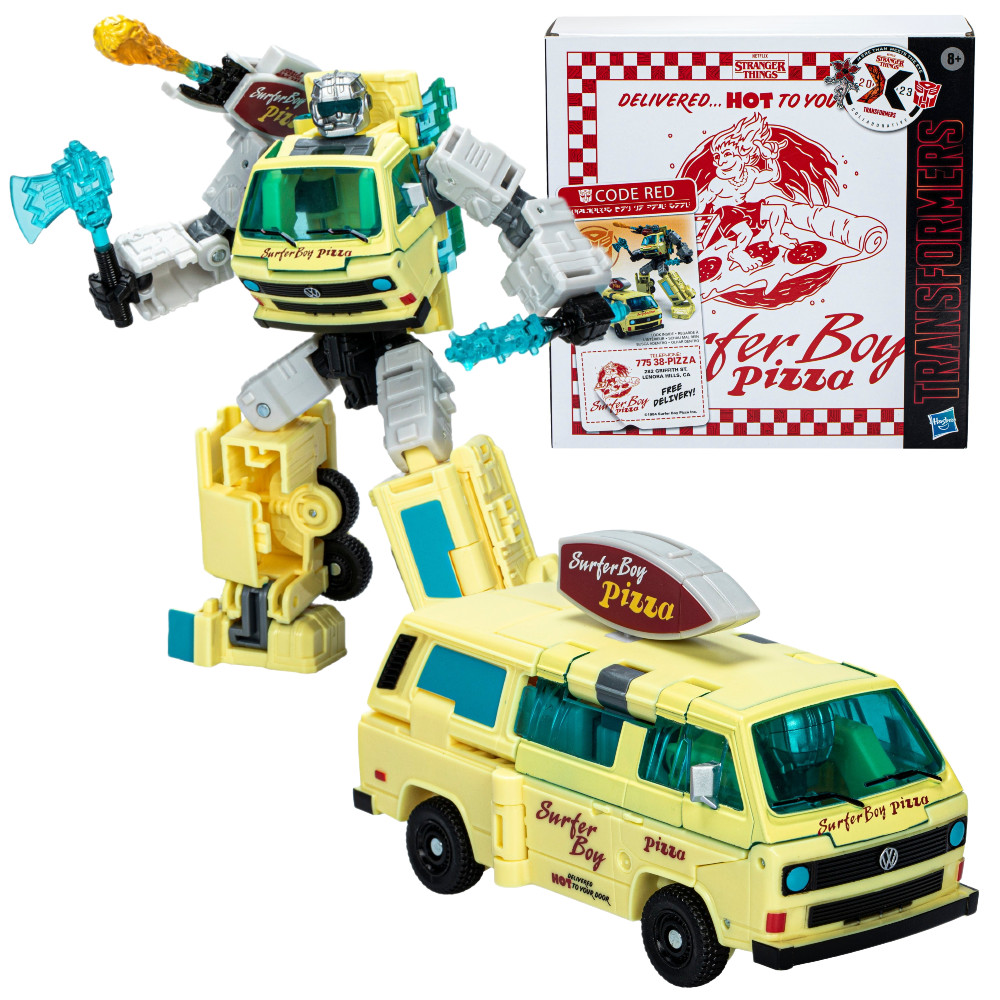 Transformers Stranger Thing Figurka Code Red F7139