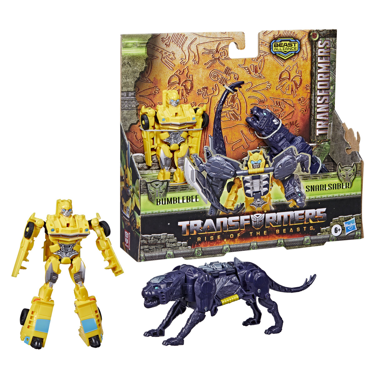 Transformers Zestaw Bumblebee & Snarlsaber F4617