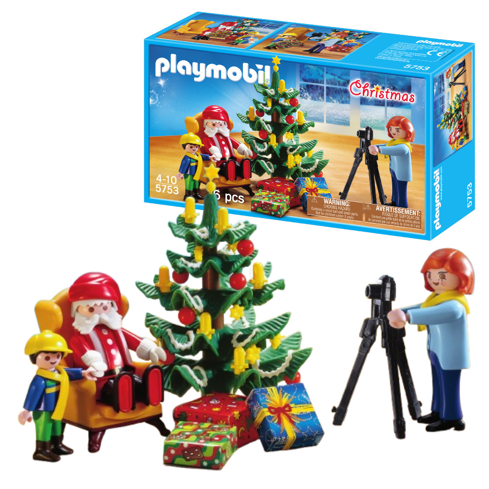 Playmobil Christmas Zdjęcie ze Świętym Mikołajem 5753