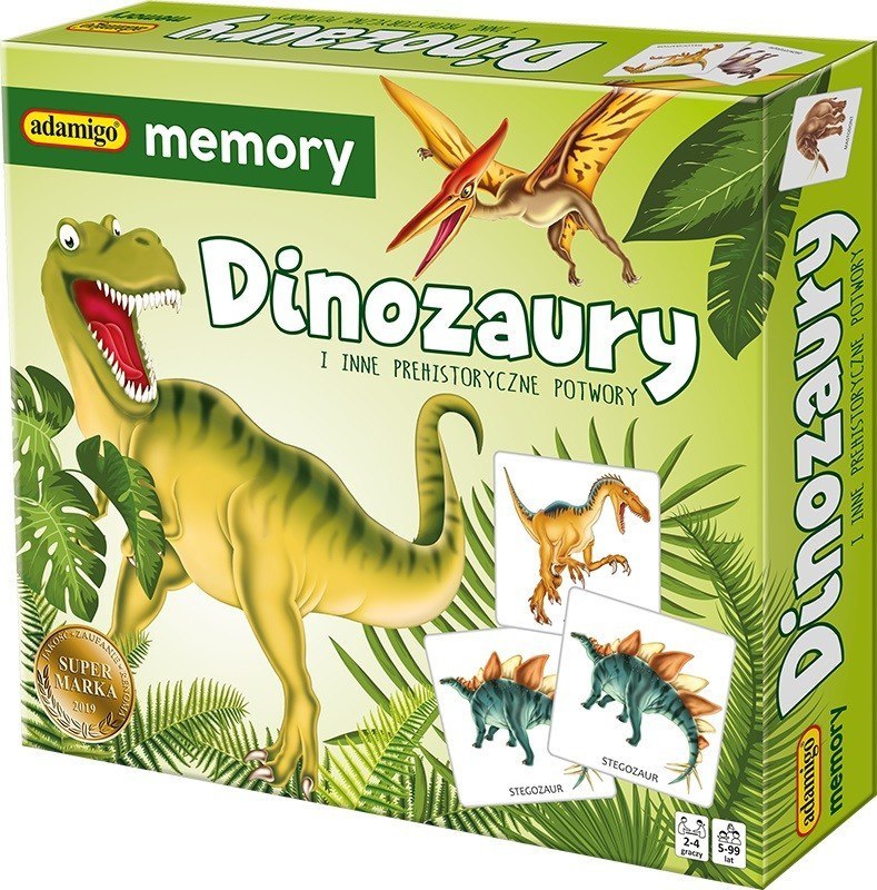 Adamigo gra Memory dinozaury 007417