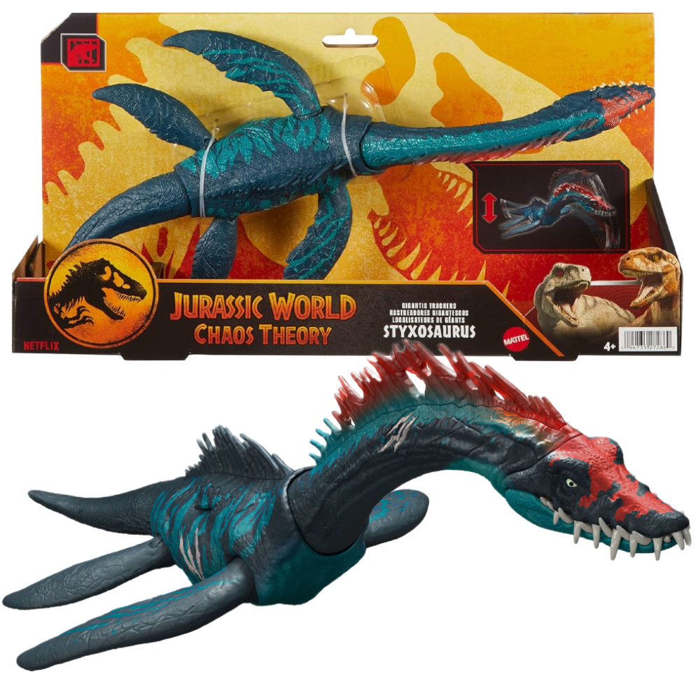 Jurassic World Chaos Theory Figurka Dinozaur Styxosaurus JCL72