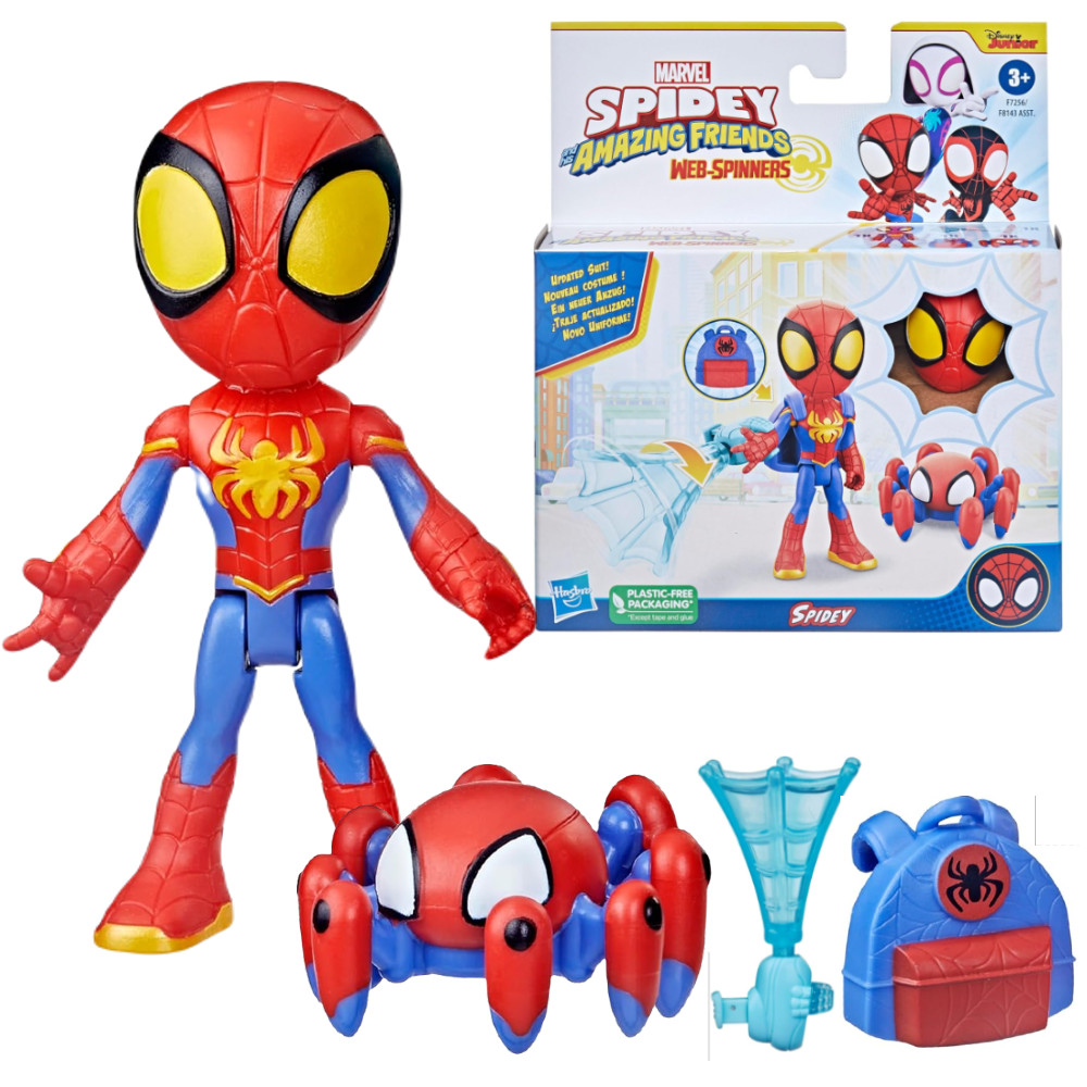 Hasbro Spidey i Super Kumple Figurka Spidey Web-Spinners F7256