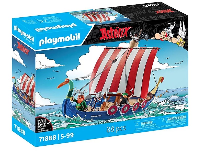Playmobil Asterix Statek piracki 71888