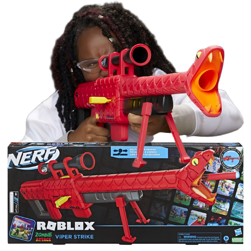 Nerf Roblox Zombie Attack Viper Strike F5483