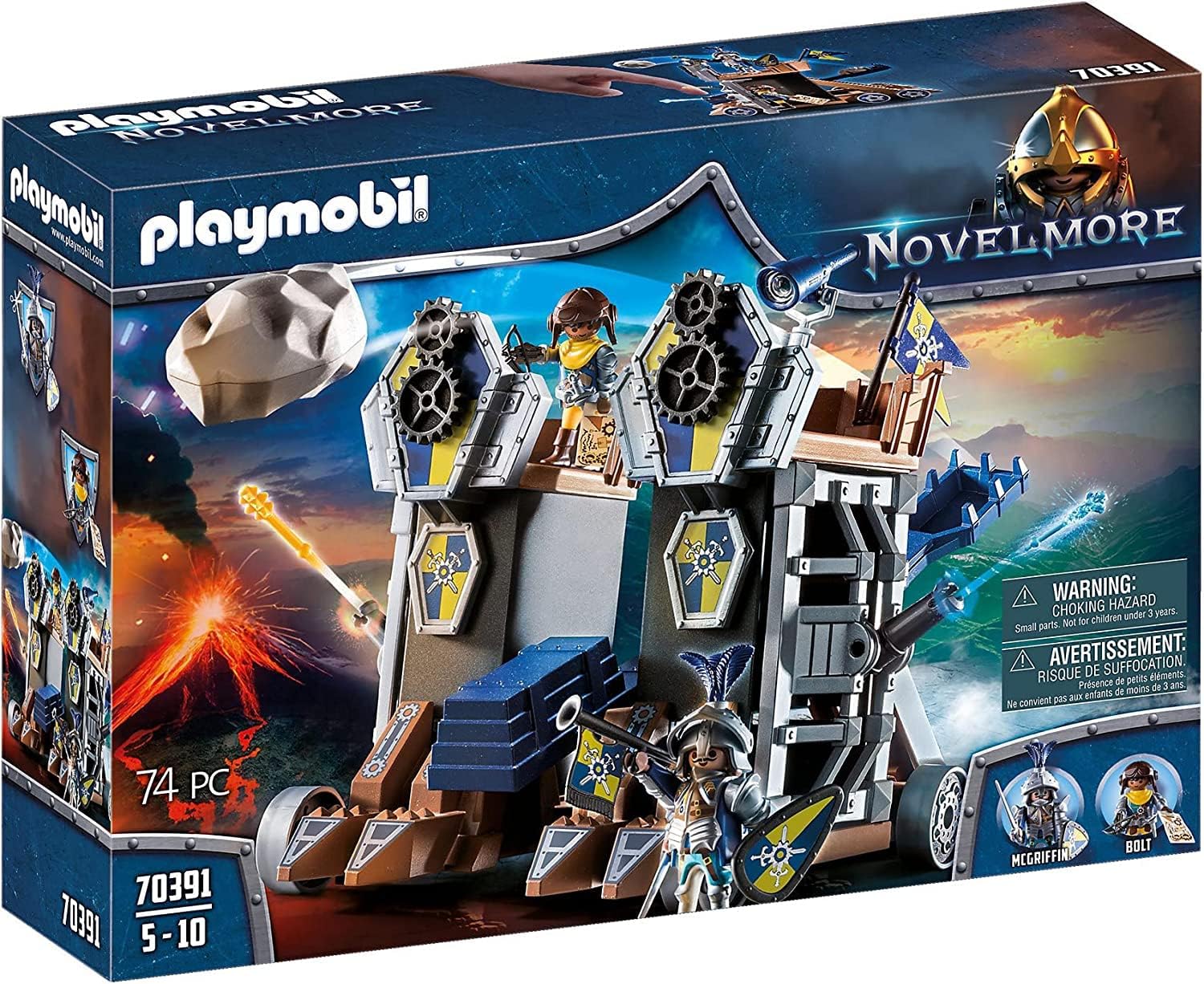 Playmobil Novelmore Mobilna Katapulta 70391