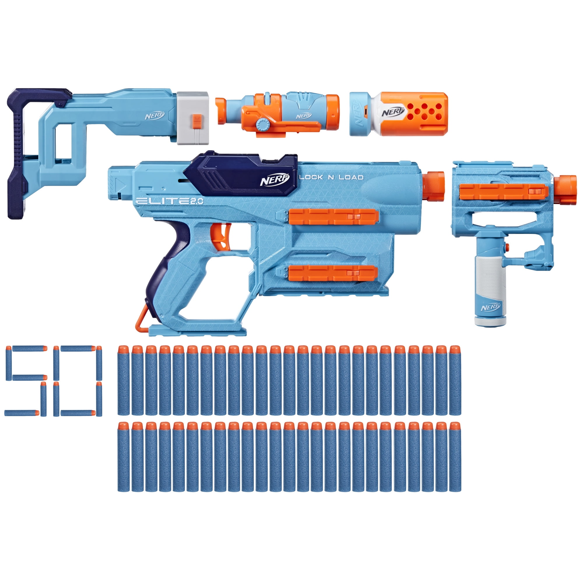 Nerf Elite Lock'n Load Pack + 50 strzałek F6368