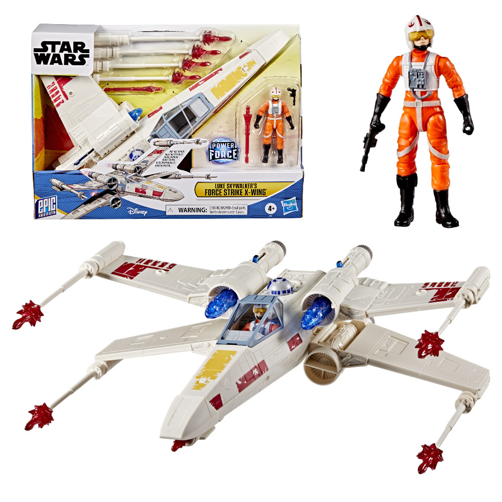 Star Wars Myśliwiec Force Strike X-win Luke Skywalkera + Figurka G0768
