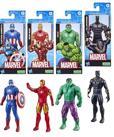 Marvel Avengers zestaw 4 figurek F5097