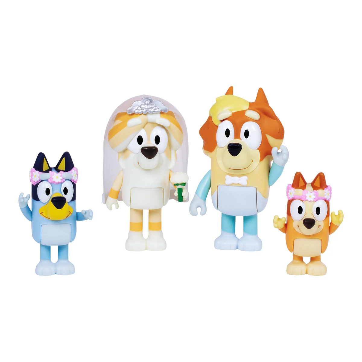 Bluey Zestaw Figurek 4-pak Wesele Wujka 175903