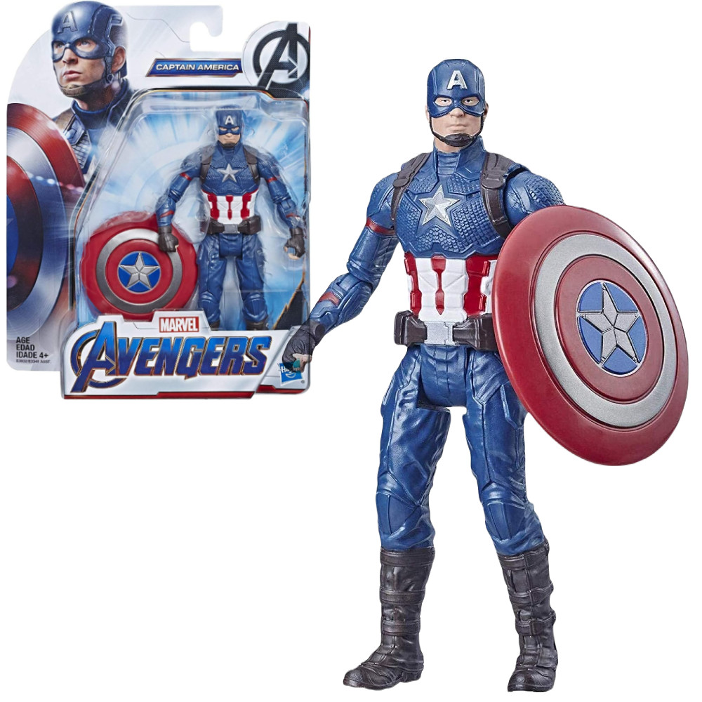 Marvel Avengers Figurka Kapitan Ameryka E3932 uszkodzone opakowanie 