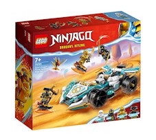 Lego Ninjago Smocza moc Zane’a - wyścigówka spinjitzu 71791