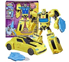 Hasbro Transformers Cyberverse Battle Call Officer Bumblebee E8381 uszkodzony