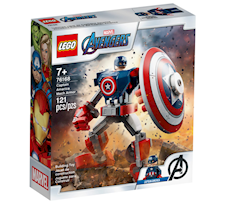 Lego Super Heroes Opancerzony mech Kapitana Ameryki 76168 uszkodzone opakowanie