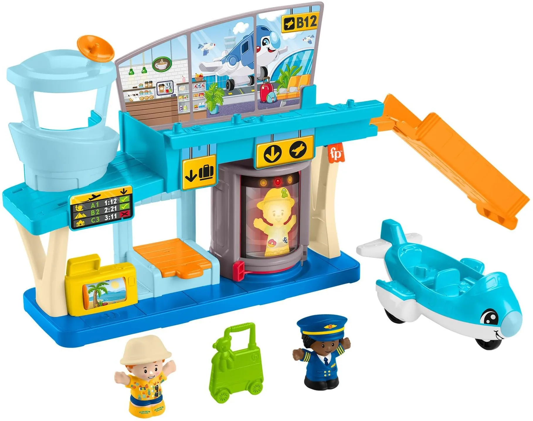 Fisher-Price Little People Zestaw Port Lotniczy JFW61