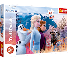 Trefl Puzzle 24 Maxi Frozen Magiczna Wyprawa 14298