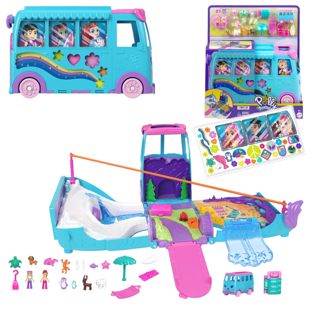Polly Pocket Zestaw Podróżny Van Kamper JCC22