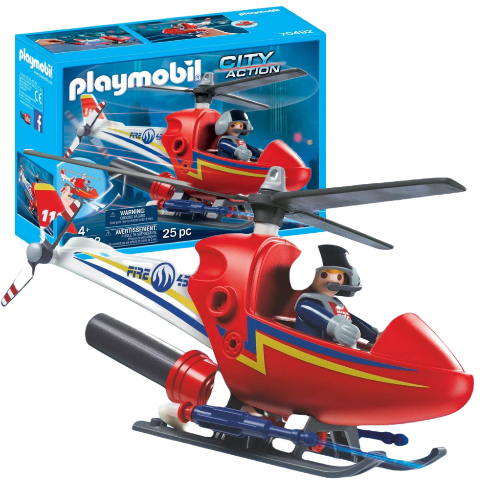 Playmobil City Action Helikopter Strażacki 70492