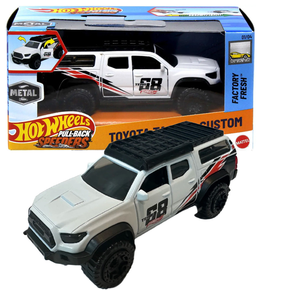 Hot Wheels Pull-Back Toyota Tacoma Custom JCL98