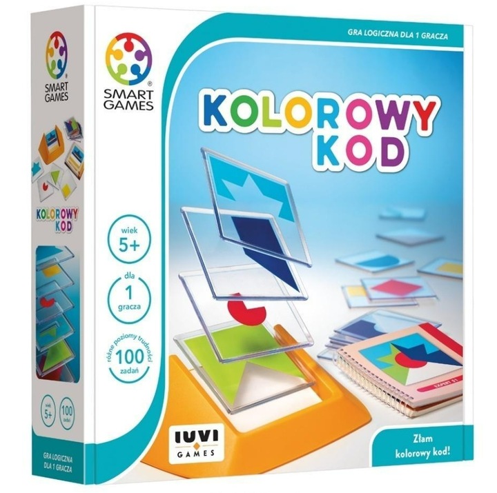 Smart Games Gra Logiczna Kolorowy Kod 970188