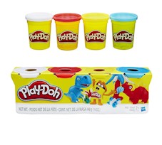 Play-Doh Ciastolina Tuby 4 różne kolory B6508
