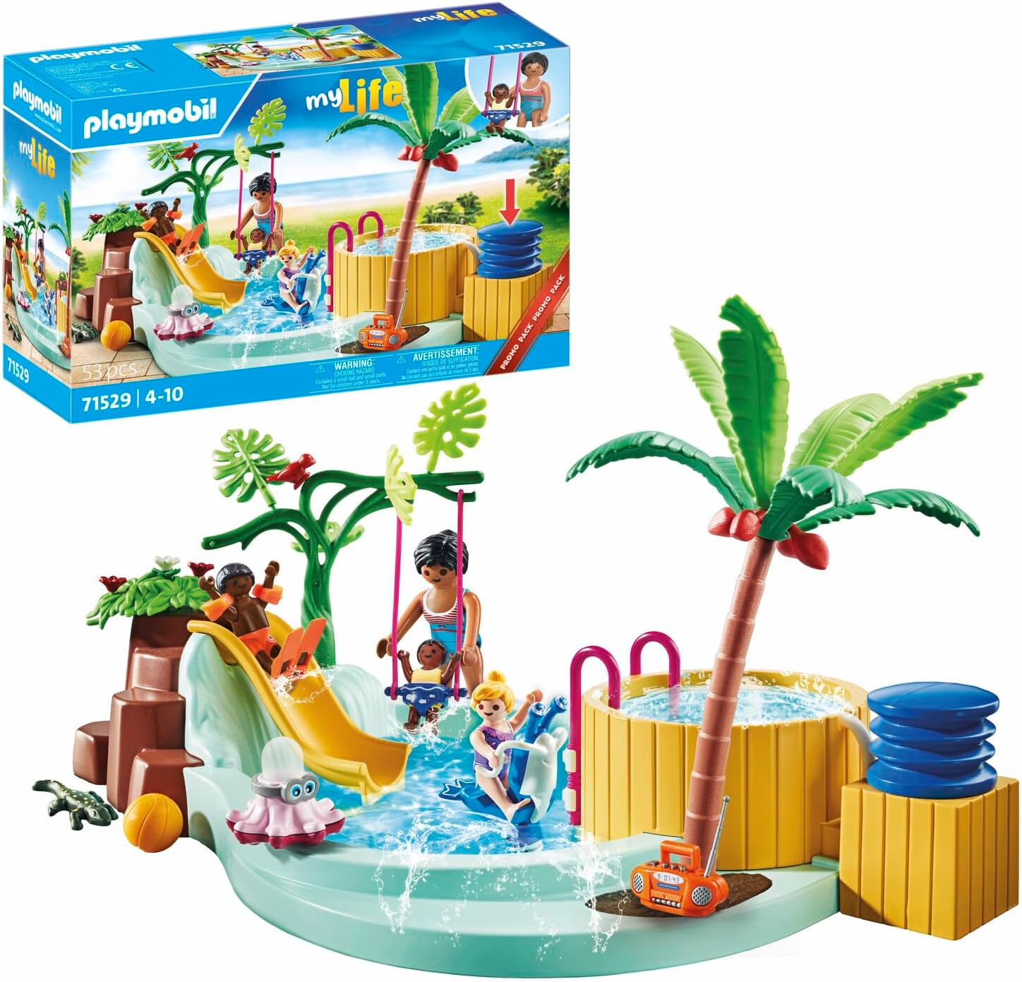 Playmobil My Life Basen dla Dzieci z Jacuzzi 71529