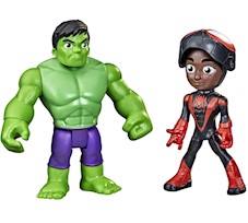 Hasbro Spidey i Super Kumple Zestaw Figurek Hulk i Miles Morales F2245