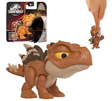 Mattel Jurassic World Snap Squad Attitudes figurka dinozaur Stegosaurus HCM18