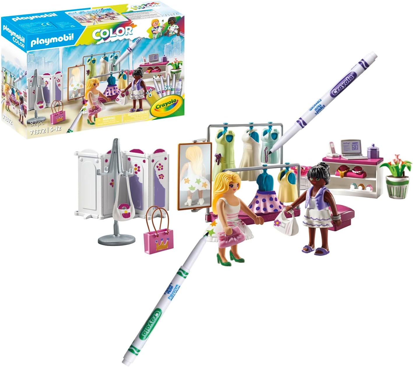 Playmobil Color Butik z Odzieżą 71372